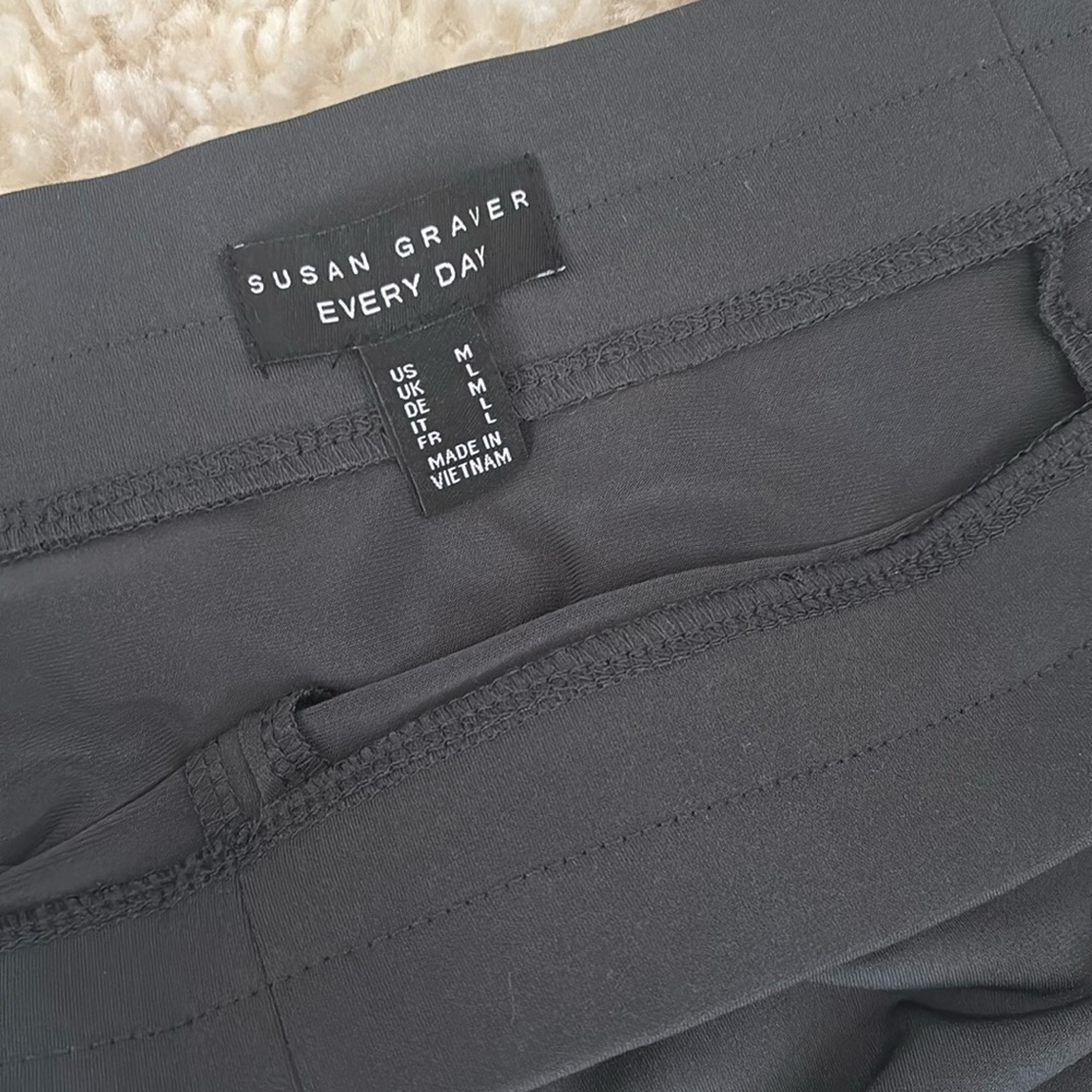 Every Day by Susan Graver Regular Liquid Knit Maxi Skirt ~ Thunder Grey - Picture 4 of 7